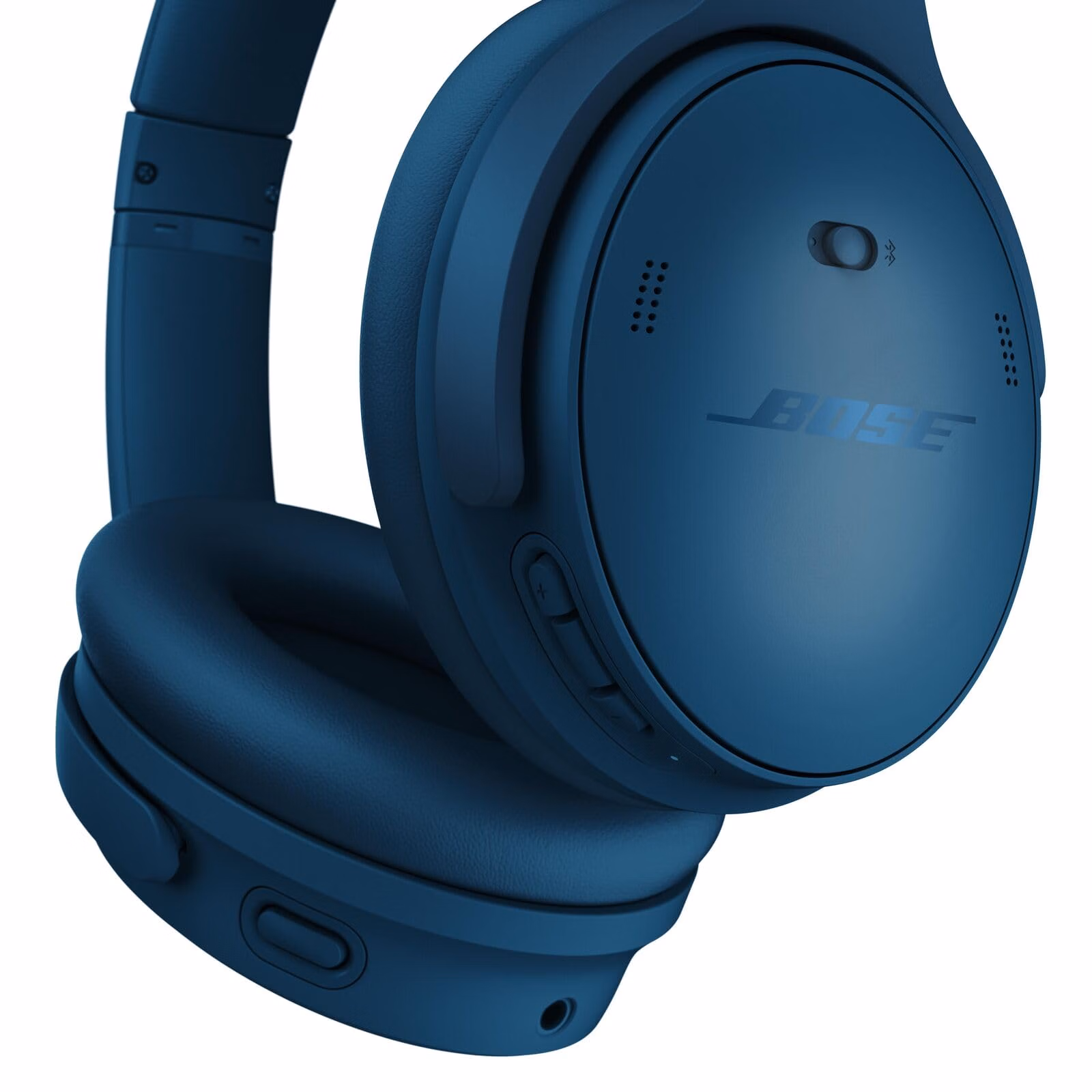 Bose QuietComfort Headphones - Wireless Bluetooth Headphones, Active Over Ear Noise Cancelling and Mic, USB-C Charging, Deep Bass, Up to 24 Hours of Playtime, Twilight Blue - Limited Edition Color thumbnail 6
