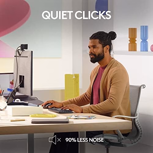 Logitech MX Master 3S for Mac Quiet Clicks 8K DPI Pale Grey thumbnail 6