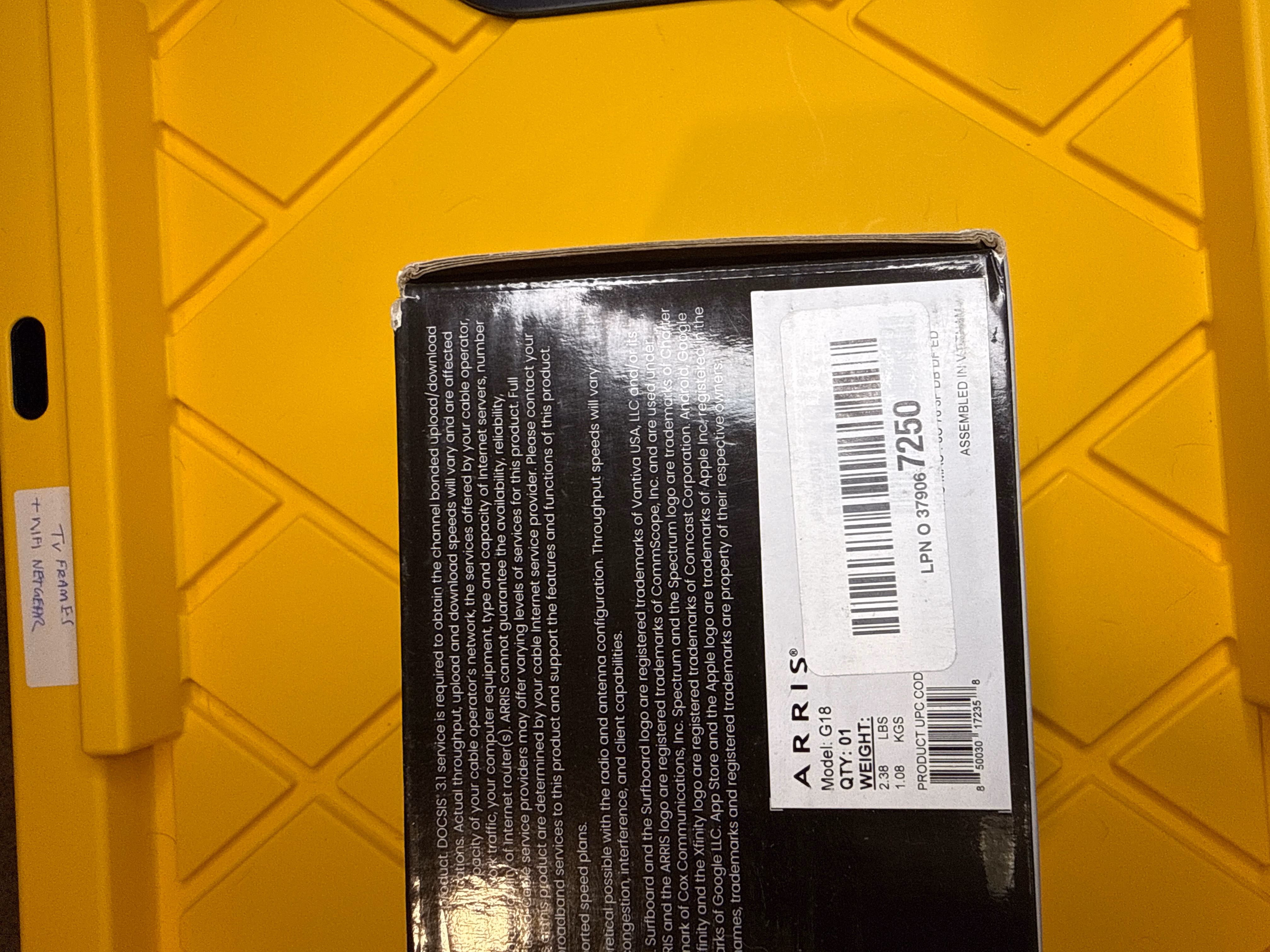 Arris G18 AX1800 Spectrum More Cable Modem Router Combo thumbnail 6
