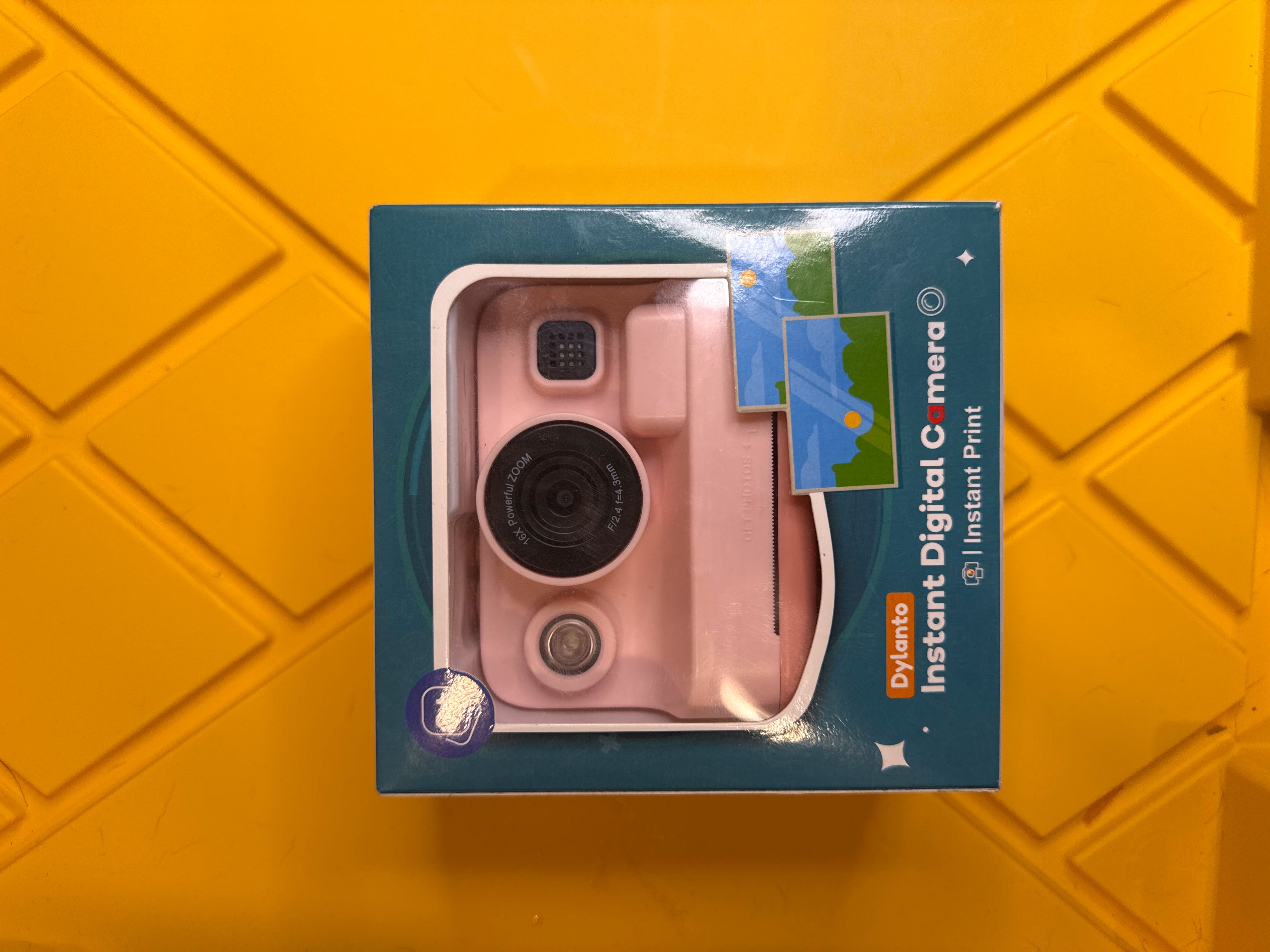 Dylanto Kids Camera Instant Print,1080P Kids Instant Cameras that BLL2 Pink thumbnail 2