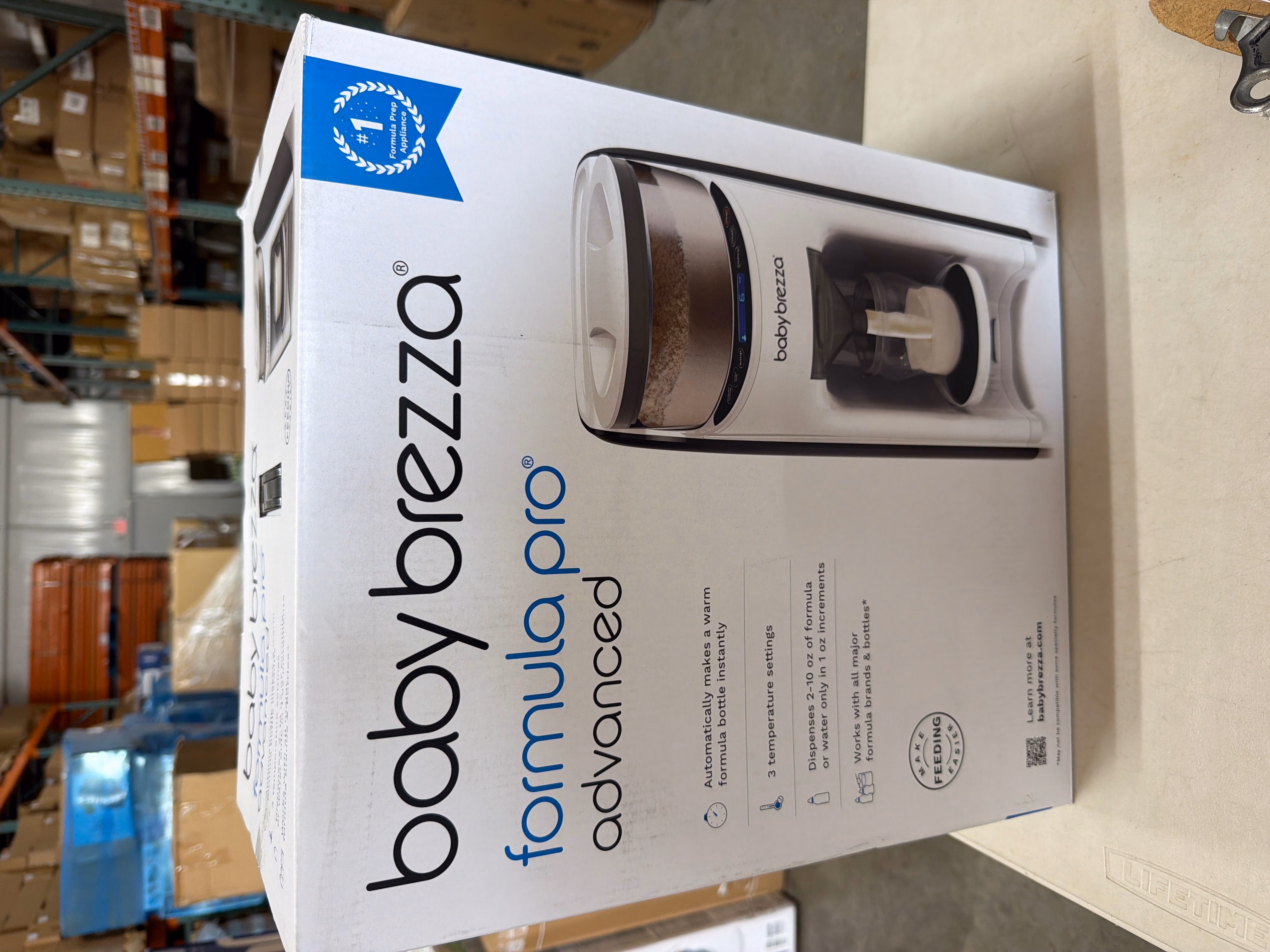 Baby Brezza Formula Pro Advanced Formula Charcoal thumbnail 2