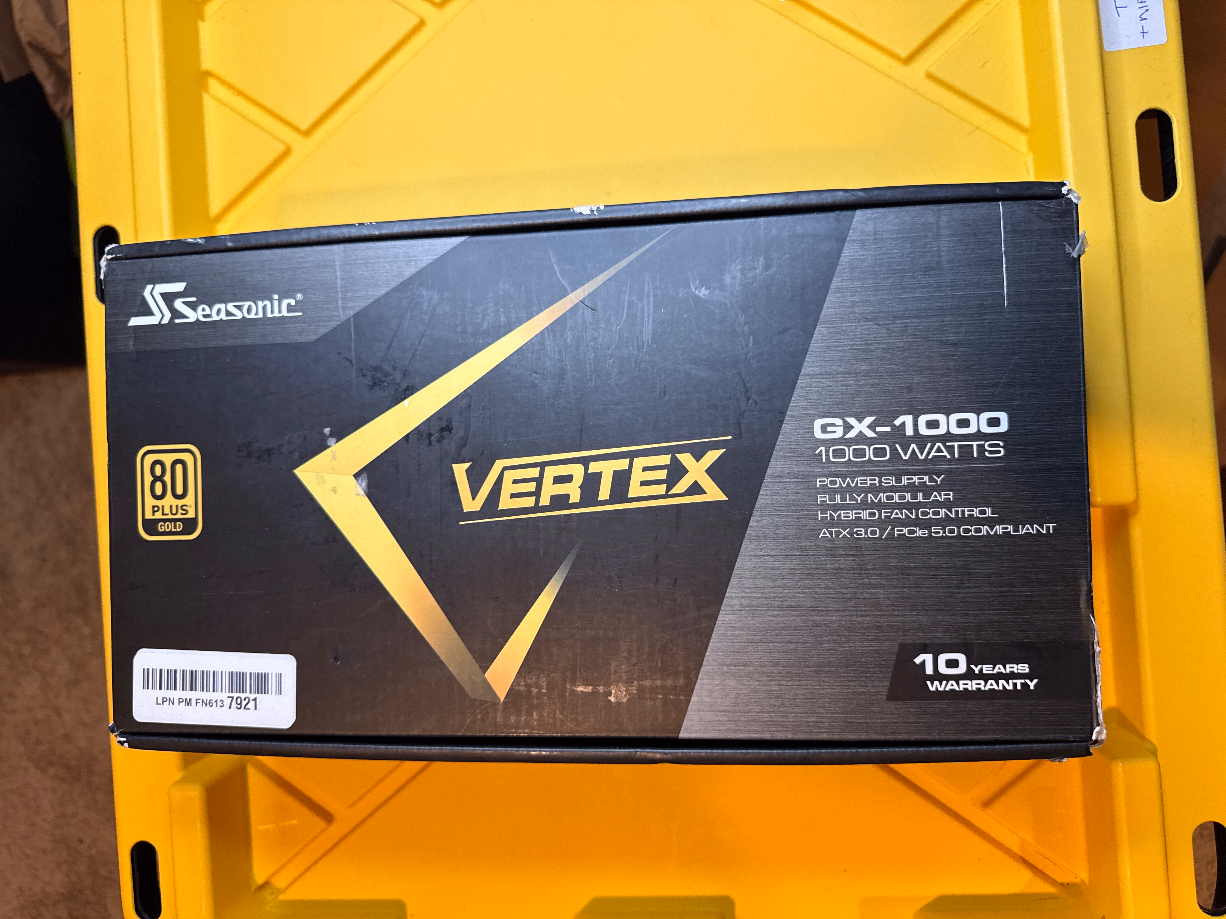 Seasonic Vertex GX-1000-1000W Fully Modular 80+ Gold thumbnail 2