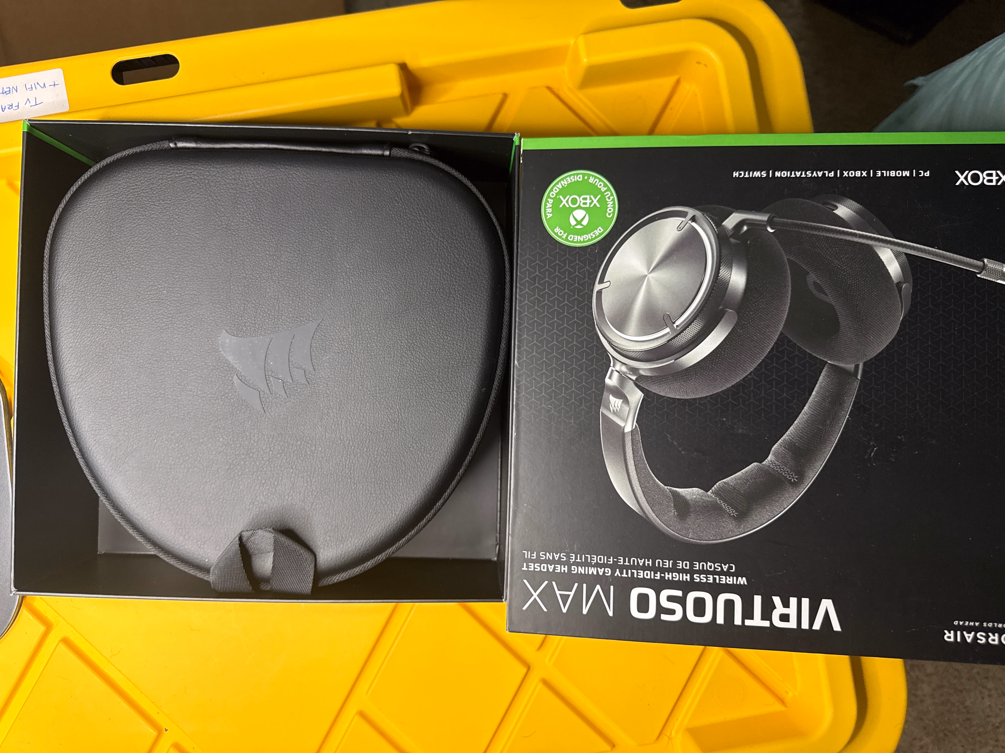 Corsair Virtuoso MAX Wireless Xbox Series X|S Carbon | Unit 8573 thumbnail 3