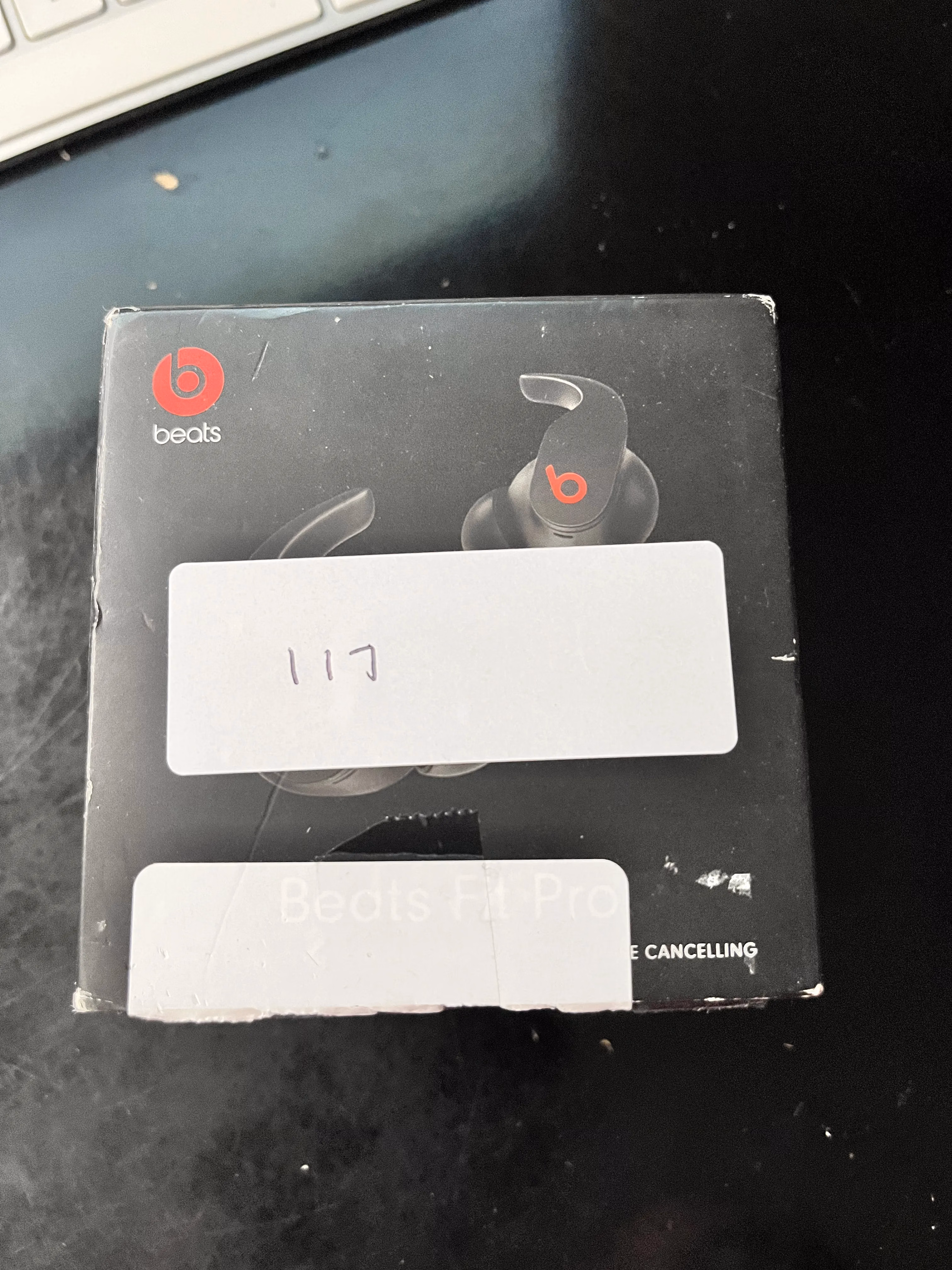 Beats Fit Pro (1st Gen) - True Wireless Noise Cancelling Earbuds - Active Noise Cancelling - Sweat Resistant Earphones, Compatible with Apple & Android, Class 1 Bluetooth®- Beats Black thumbnail 3