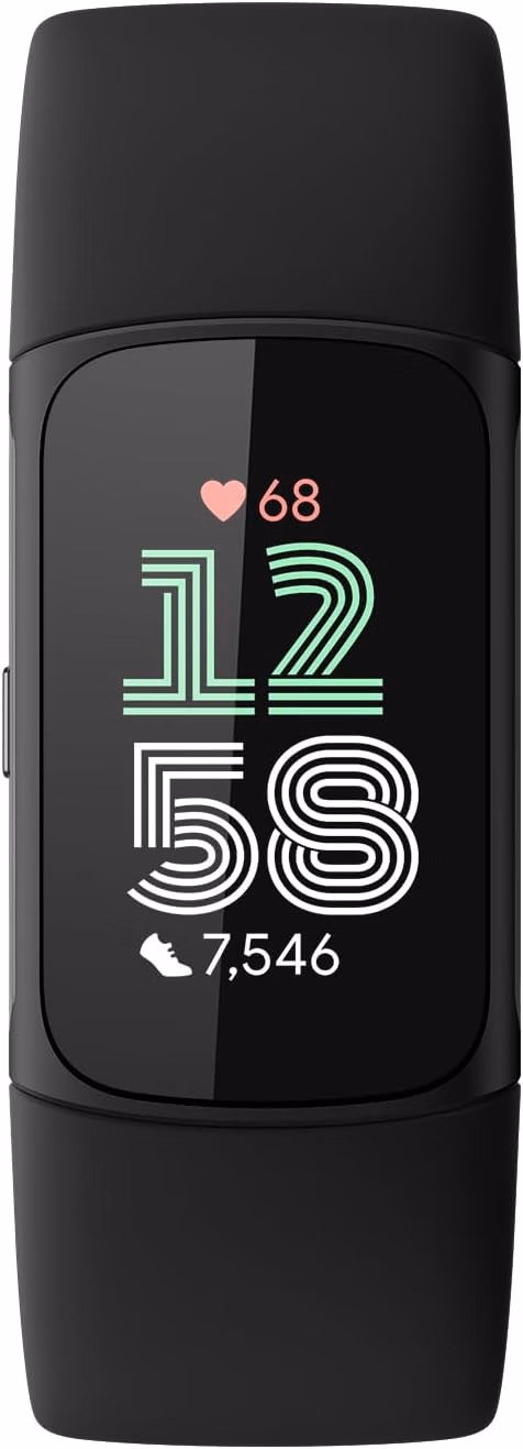 Fitbit Charge 6 Fitness Tracker with Google Obsidian/Black thumbnail 3