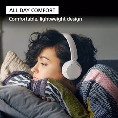 Sony Wireless Headphones Bluetooth On-Ear Headset WH-CH520 Blue thumbnail 4