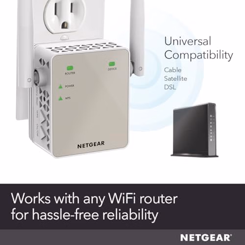 NETGEAR Dual-Band WiFi 5 Range Extender EX6170 White thumbnail 6