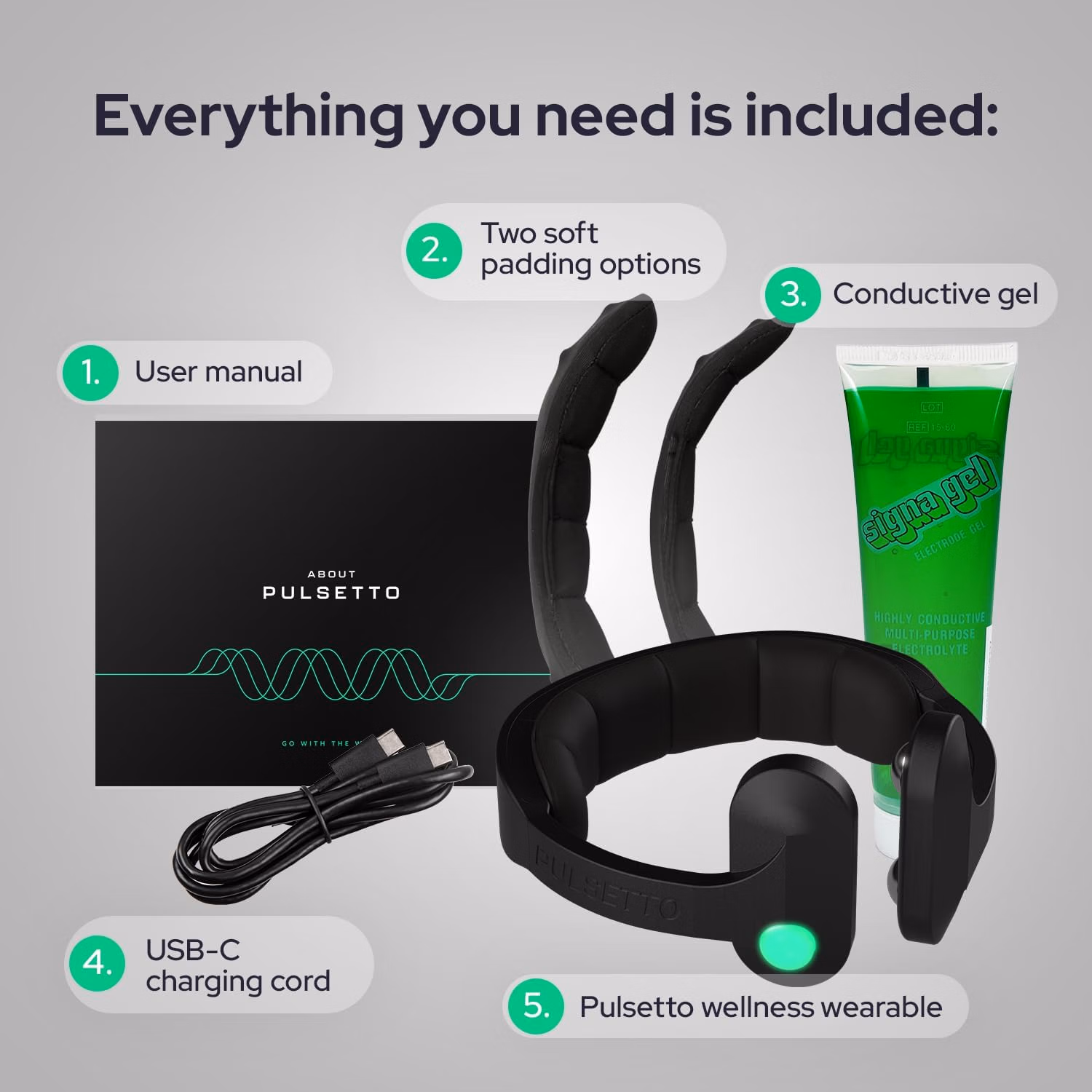 Pulsetto FIT Wellness Wearable with Vagus Nerve Support – Patented Neuro Technology for Relaxation, Stress Balance, Focus, and Restful Sleep thumbnail 4