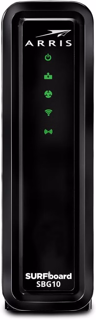 ARRIS SBG10-RB Modem Router Combo - Main product image