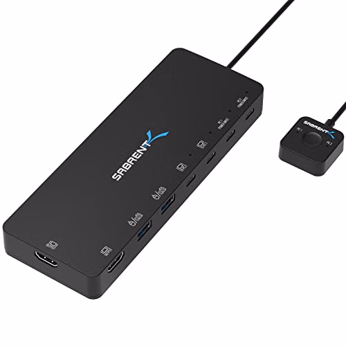 SABRENT KVM Switch USB-CKDH - Main product image