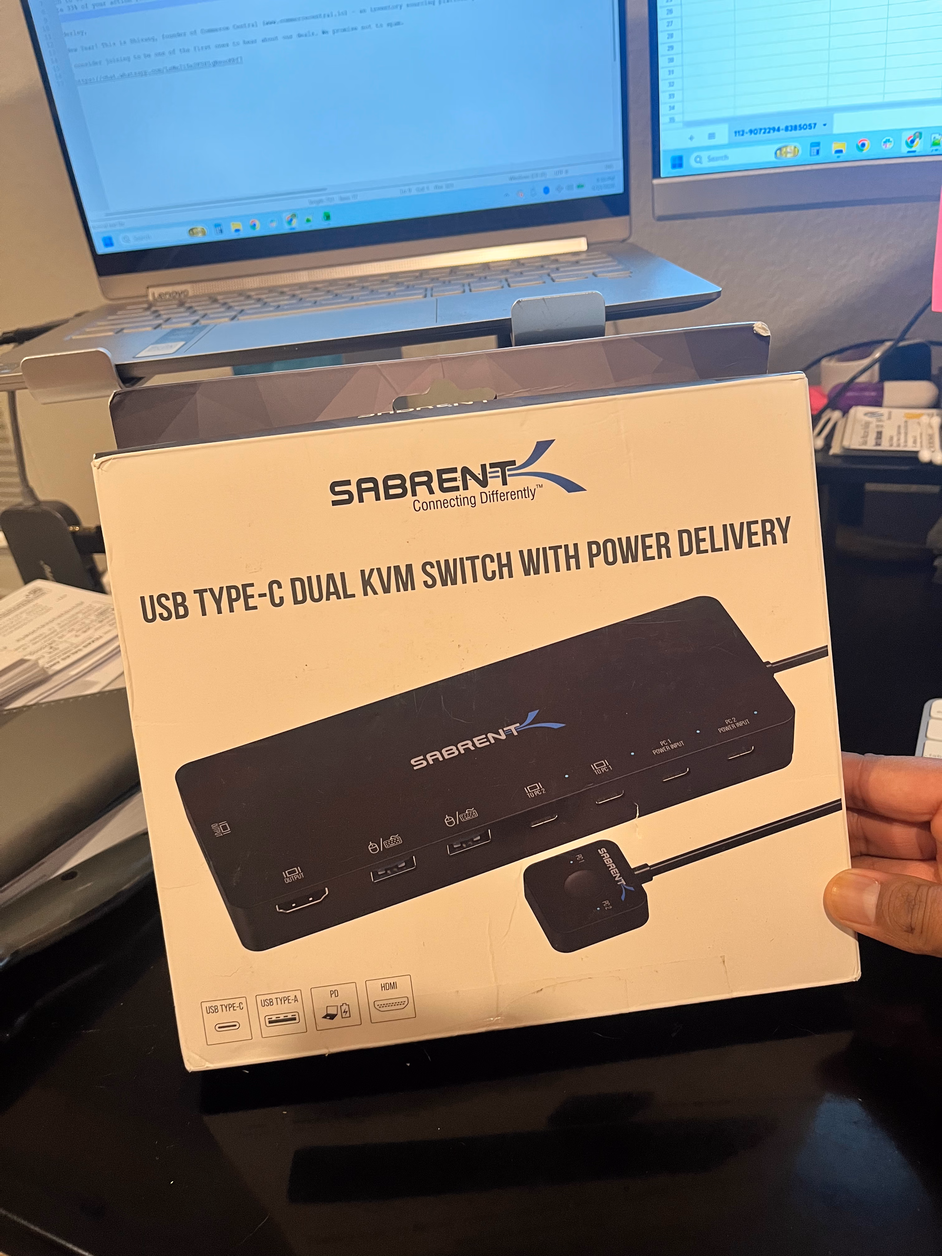 SABRENT KVM Switch USB-CKDH thumbnail 2