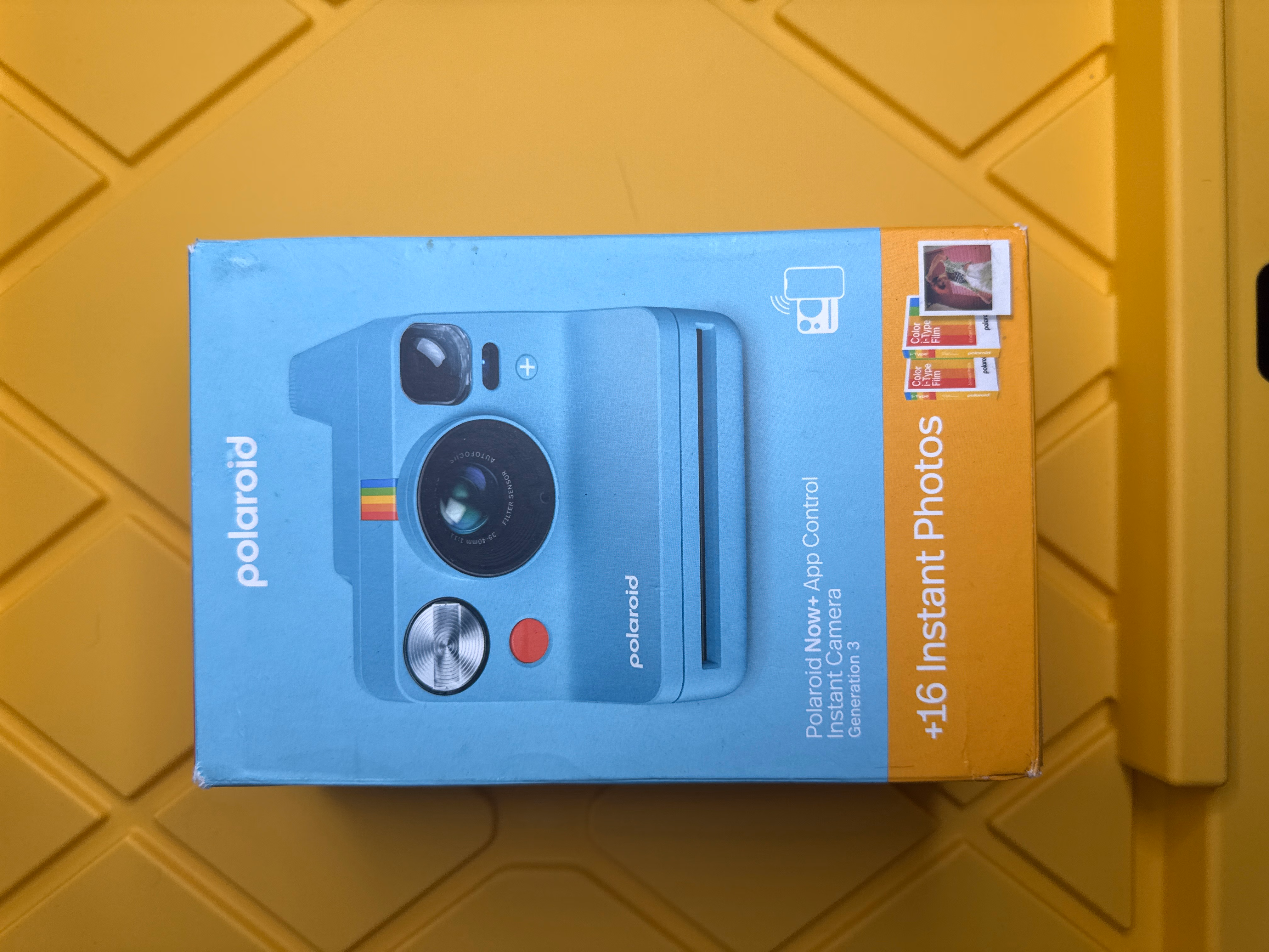 Polaroid Now+ 3rd Generation I-Type Instant Camera + Film Arctic Blue thumbnail 2
