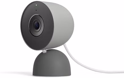Google Nest Cam Indoor Wired Night Vision 3rd Gen 2-Way Audio 2025 Model Hazel thumbnail 1