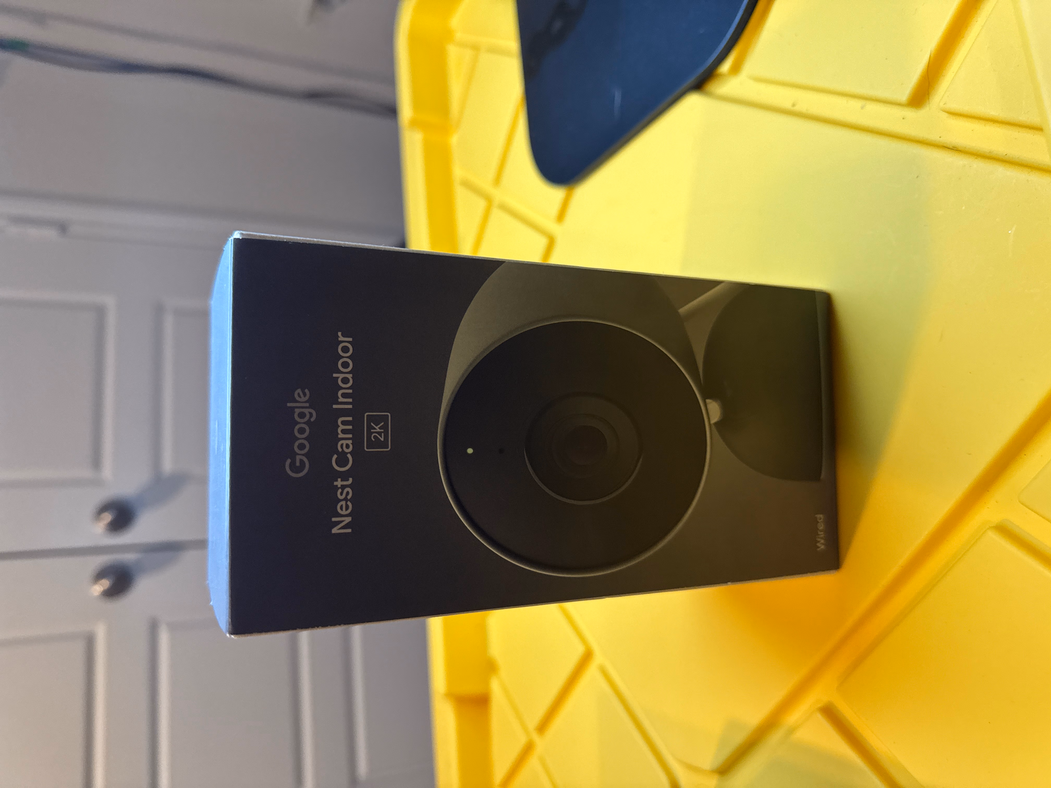 Google Nest Cam Indoor Wired Night Vision 3rd Gen 2-Way Audio 2025 Model Hazel thumbnail 2