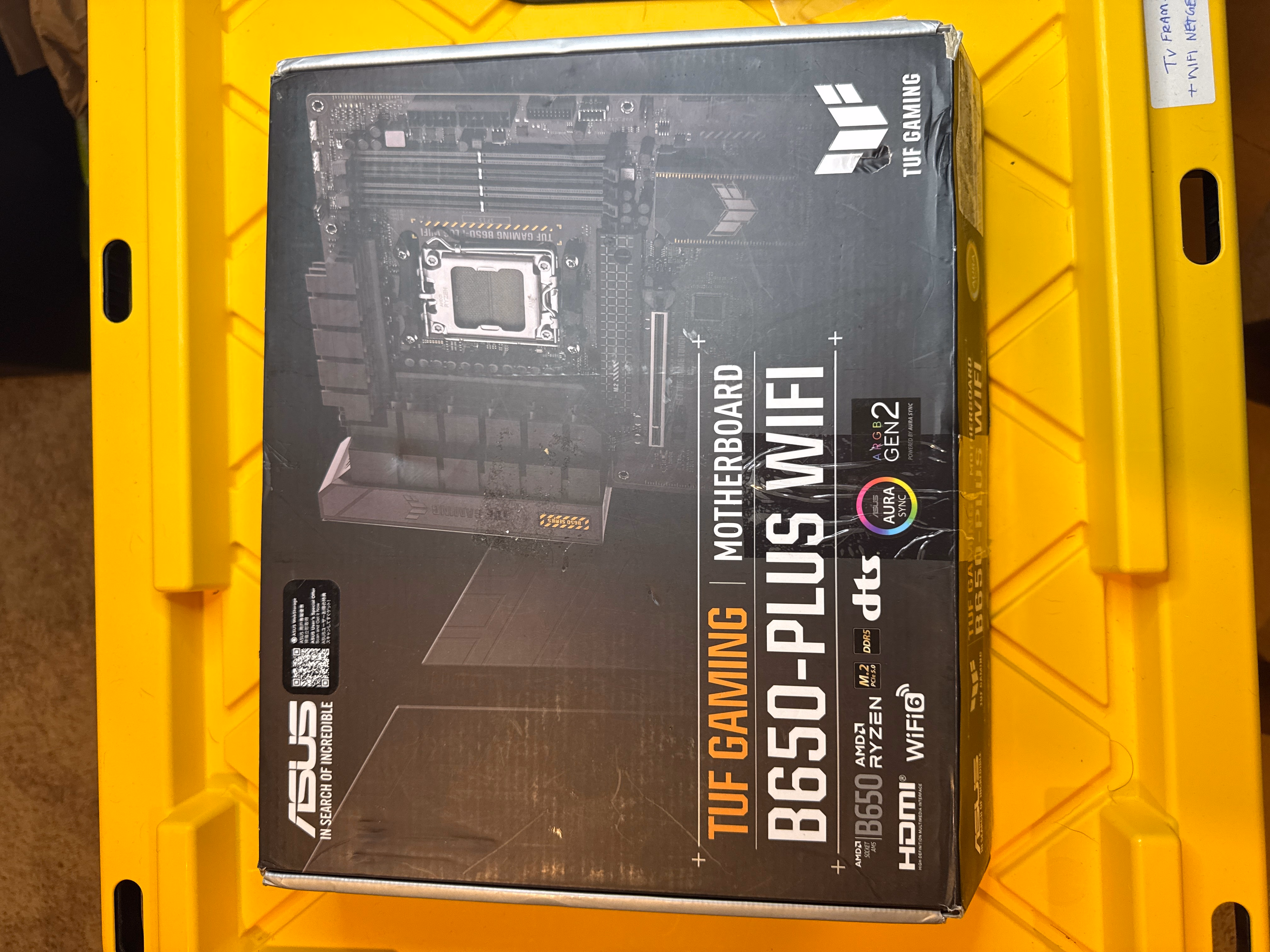 ASUS TUF Gaming B650-PLUS WiFi AMD B650 AM5 Ryzen™ Desktop 9000 8000 and 7000 thumbnail 2