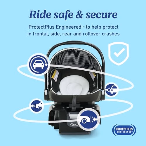 Graco SnugRide Lite LX Infant Car Seat 30 lb Studio thumbnail 6