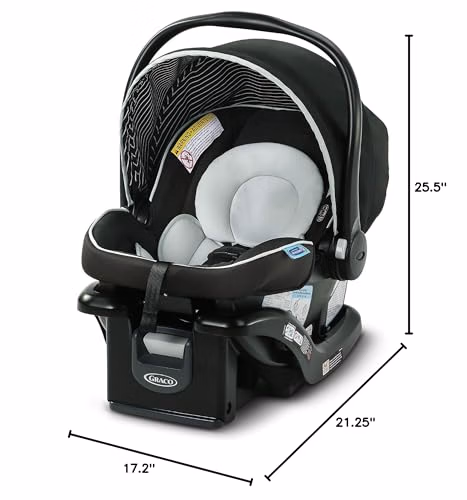 Graco SnugRide Lite LX Infant Car Seat 30 lb Studio thumbnail 3