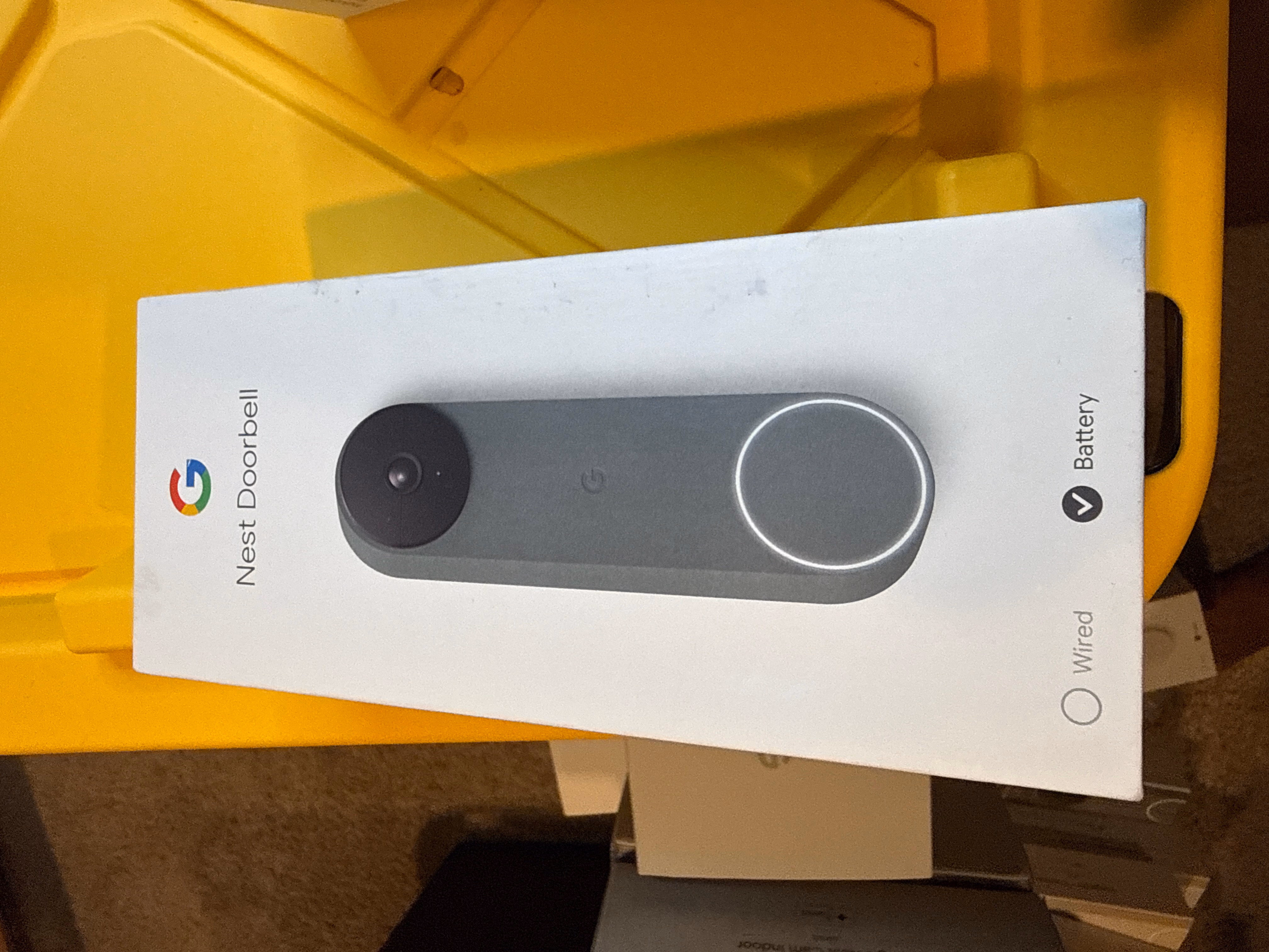 Google Nest Doorbell Battery Ash | Unit 5838 thumbnail 2