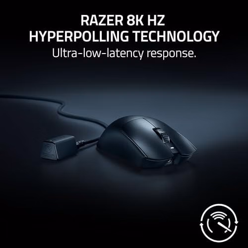 Razer Viper V3 Pro Wireless Esports Gaming Mouse 8K Polling Black thumbnail 6