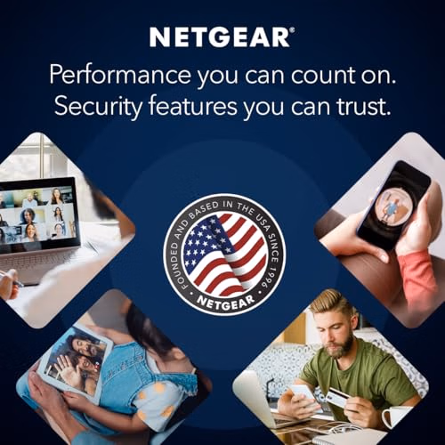 NETGEAR Nighthawk 8-Stream WiFi 6 Router RAX70 RAX70-100NAS | Unit 9310 thumbnail 4