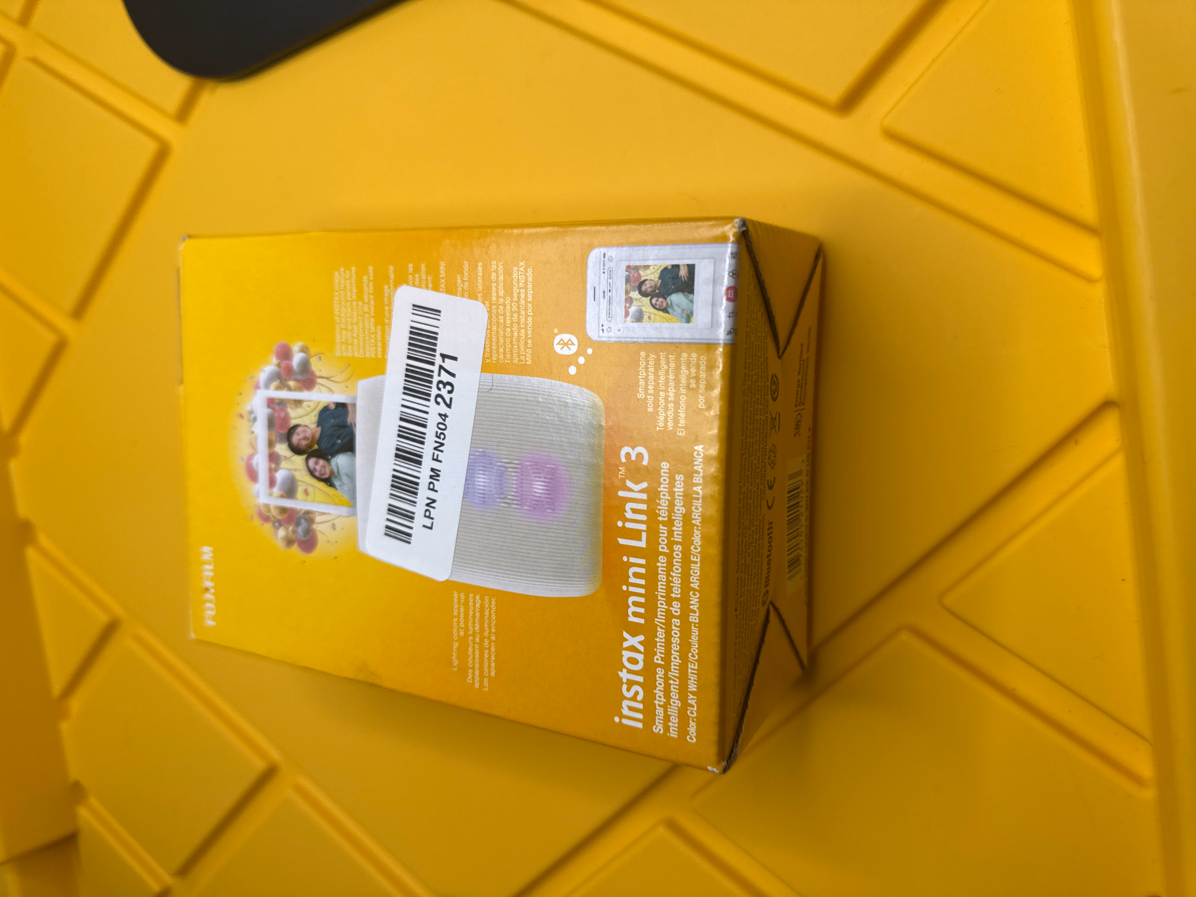 Fujifilm Instax Mini Link 3 Smartphone Printer Clay White thumbnail 3