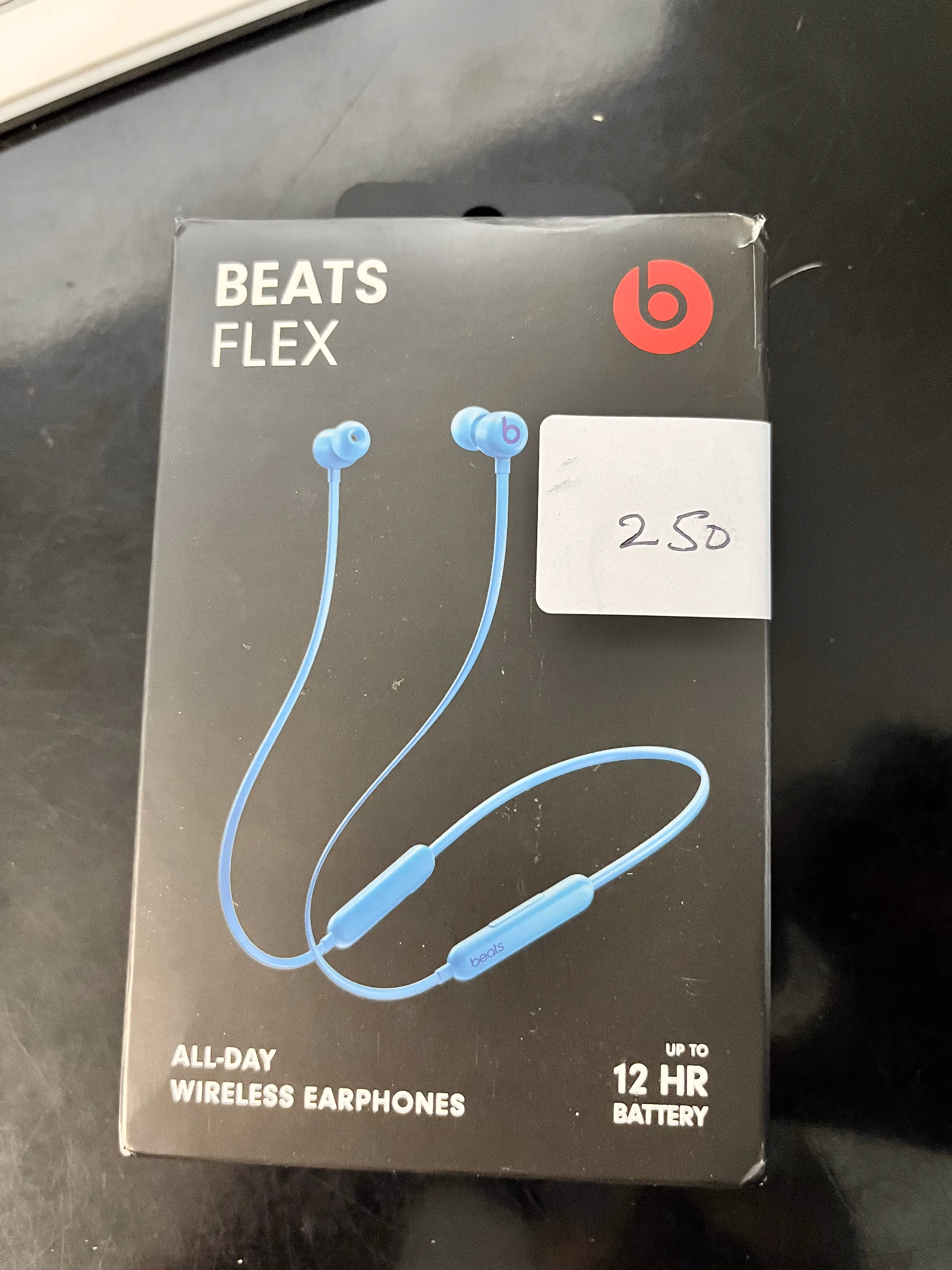 Beats Flex Wireless Earbuds - Apple W1 Headphone Chip, Magnetic Earphones, Class 1 Bluetooth, 12 Hours of Listening Time, Built-in Microphone - Flame Blue thumbnail 2