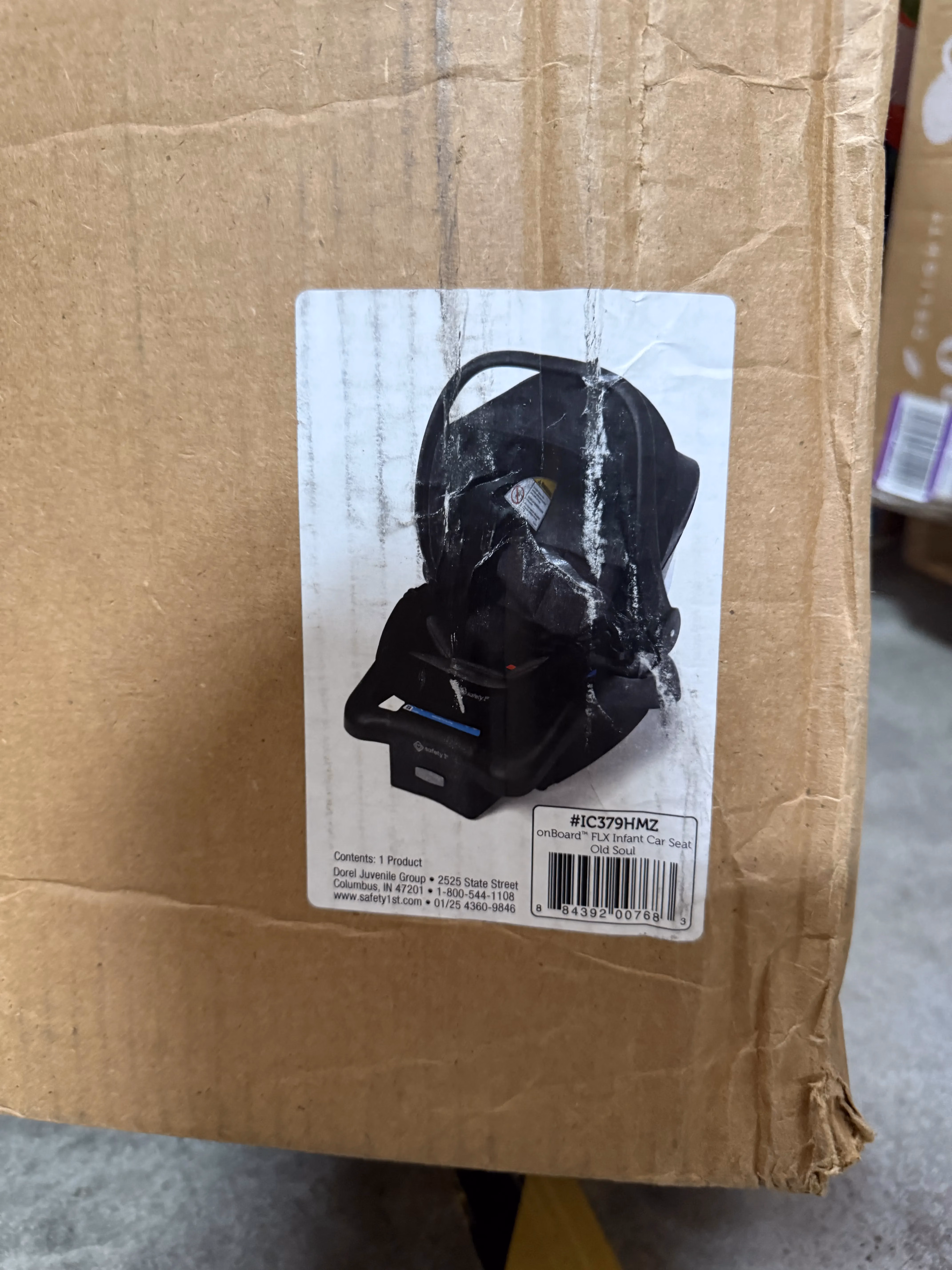 Safety 1st OnBoard FLX Infant Car Seat Old Soul IC379HMZ thumbnail 3
