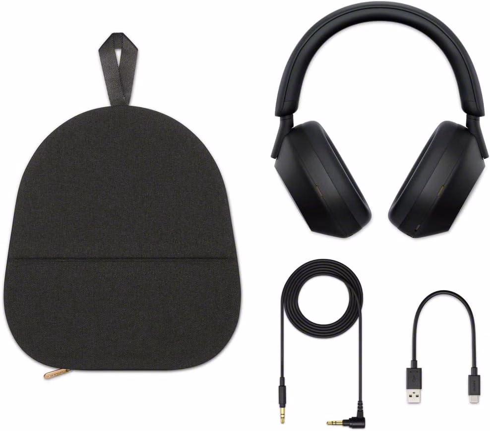 Sony WH-1000XM5 Premium Noise Canceling Headphones Black | Unit 9410 thumbnail 4