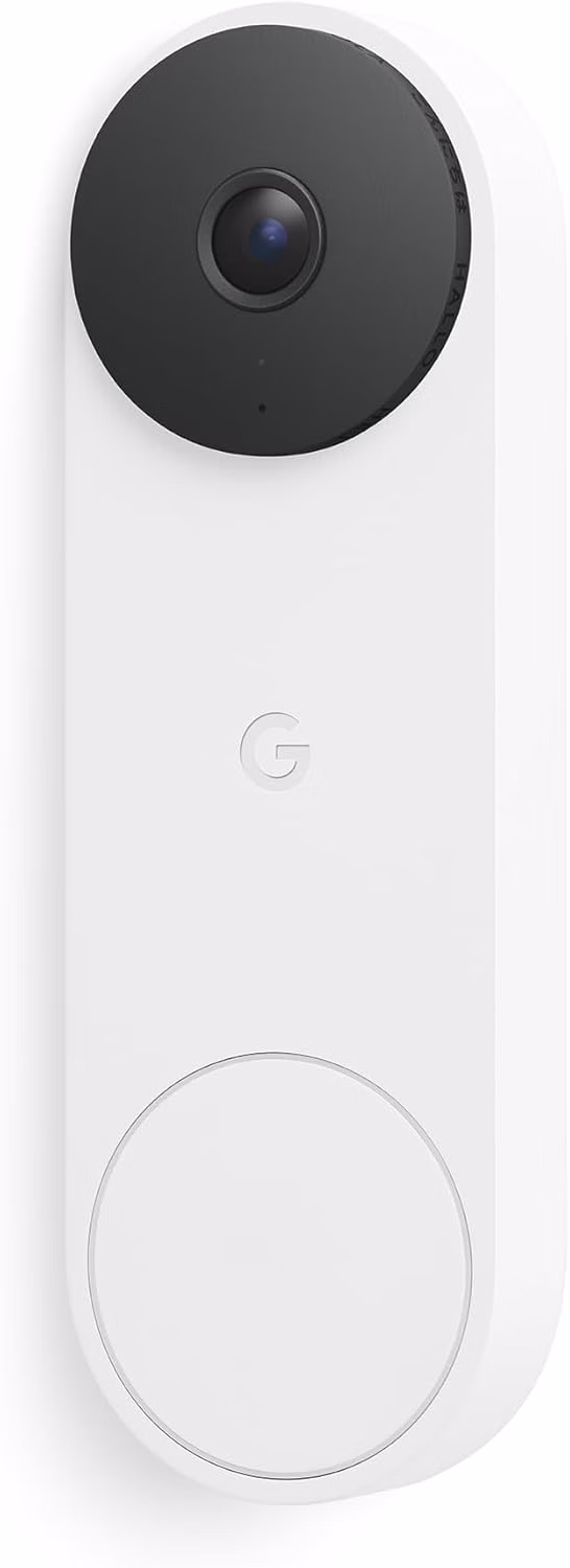 Google Nest Doorbell Wired Live View 3rd Gen 2K Video and Gemini Snow thumbnail 4