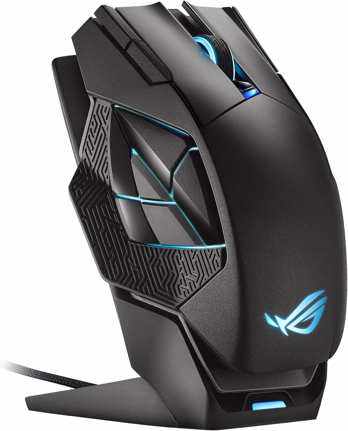 ASUS ROG Spatha X Wireless Gaming Mouse Wired/2.4GHz MMO/MOBA Design - Auction listing