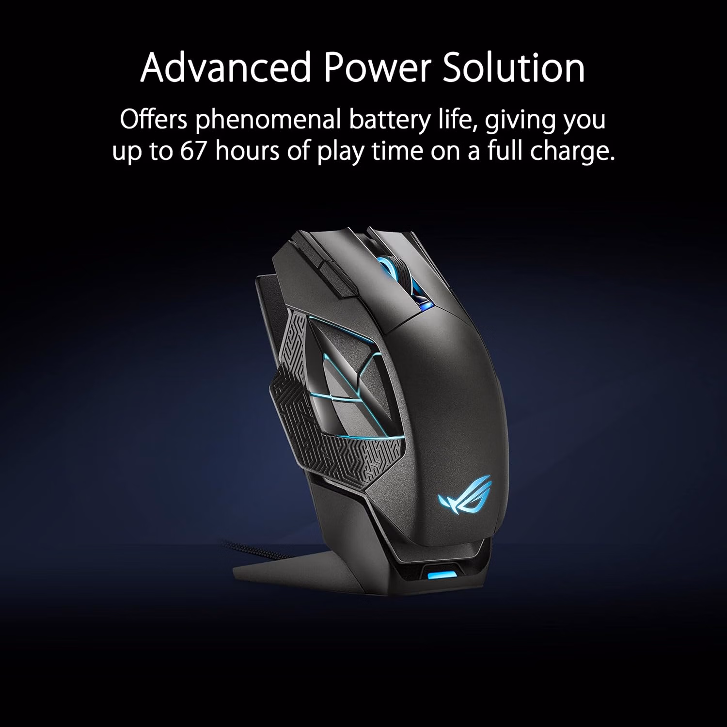 ASUS ROG Spatha X Wireless Gaming Mouse Wired/2.4GHz MMO/MOBA Design thumbnail 3