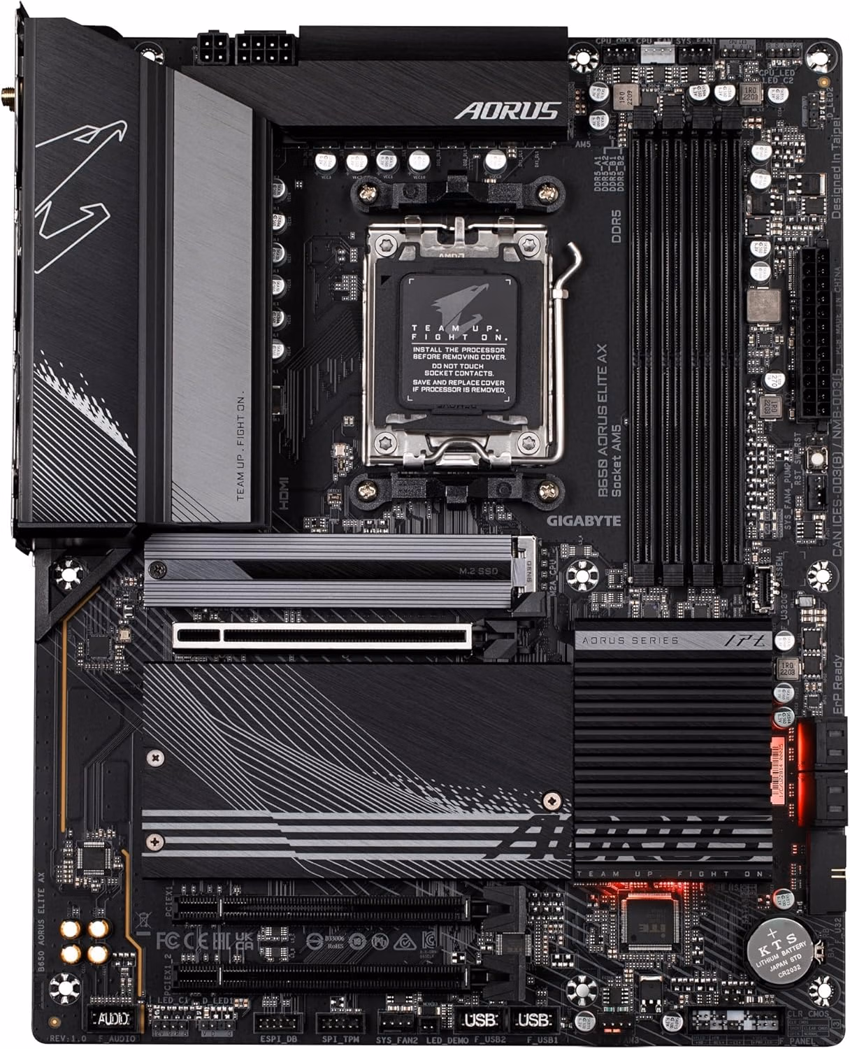 GIGABYTE B650 AORUS Elite AX AM5/LGA 1718/ AMD B650/ATX/ thumbnail 4