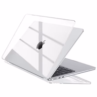 EooCoo Case Compatible with MacBook Air 13 inch M5 2026-2022 M4 M3 M2 A3449 A3240 A3113 A2681, Crystal Hard Shell Scratch Resistant Protective Cover Compatible for MacBook Air 13.6 inch Case, Clear thumbnail 1