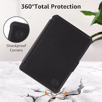 Case for 6" Kobo Clara Colour(2024)/Clara BW(2024)/Clara 2E(2022) - Slim Lightweight PU Leather Protective Smart Shell Cover with Auto Wake Sleep, Black thumbnail 5