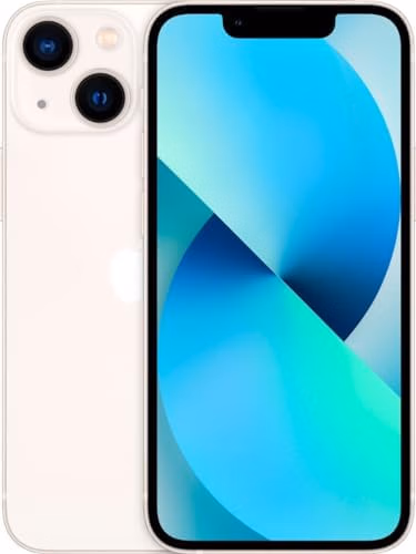 Apple iPhone 13 Mini, 128GB, Starlight - Unlocked (Amazon Renewed) - View 1 of 6