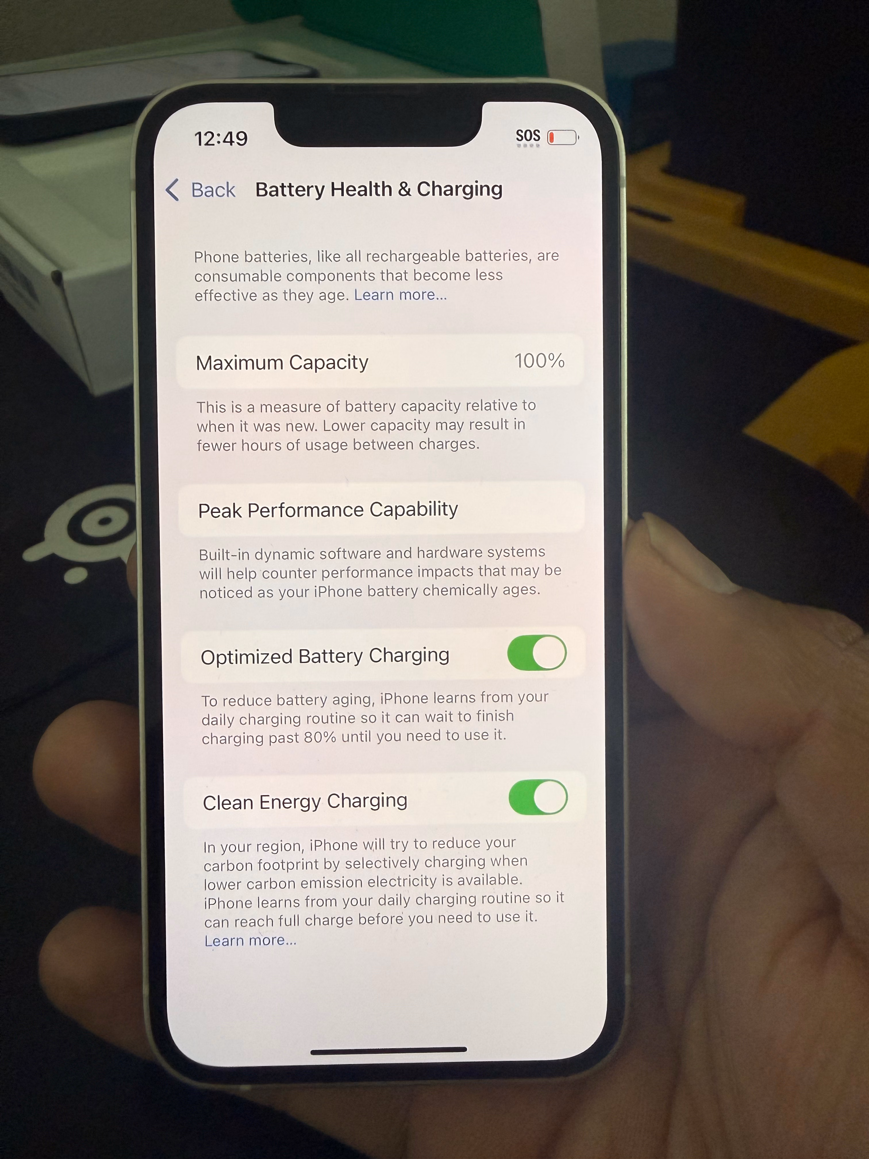 Apple iPhone 13 Mini, 128GB, Starlight - Unlocked (Amazon Renewed) thumbnail 3