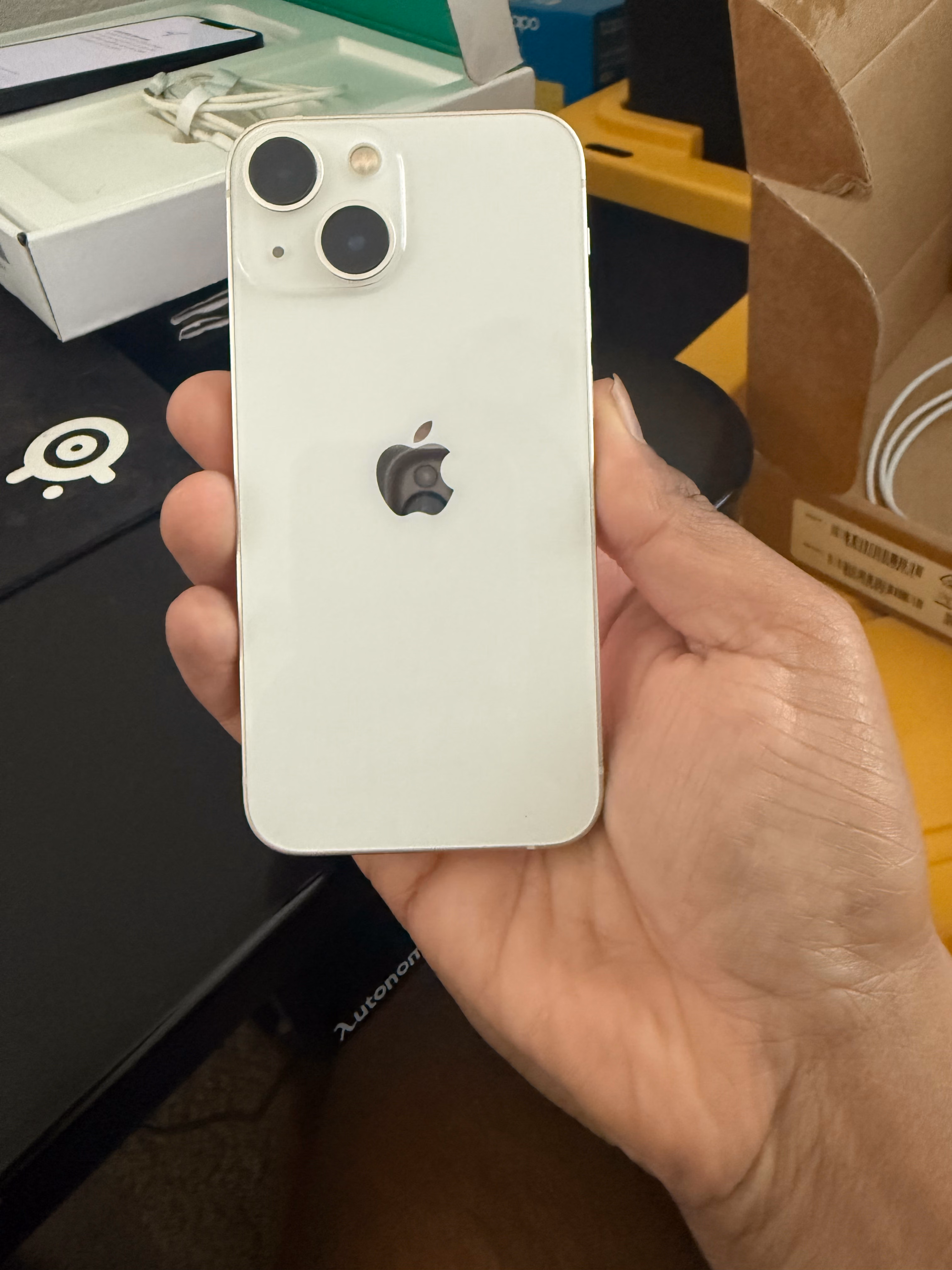 Apple iPhone 13 Mini, 128GB, Starlight - Unlocked (Amazon Renewed) thumbnail 2