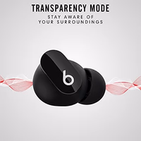 Beats Studio Buds - True Wireless Noise Cancelling Earbuds - Compatible with Apple & Android, Built-in Microphone, IPX4 Rating, Sweat Resistant Earphones, Class 1 Bluetooth Headphones - Black thumbnail 3