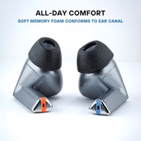 Comply TrueGrip MAX | Premium Memory Foam Replacement Earbud Tips for Samsung Galaxy Buds4 Pro & Buds3 Pro | Long-Lasting Comfort, Secure Fit, Noise Isolation | Black (Large) (3 Pairs) thumbnail 3