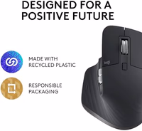 Logitech MX Master 3S Wireless Mouse Standard Edition with Logi Bolt USB Receiver, Ultra-Fast Scrolling, Ergo, 8K DPI, Track on Glass, Quiet Clicks, USB-C, Bluetooth, Windows, Linux, Chrome - Graphite thumbnail 5