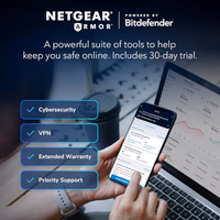 NETGEAR WiFi 6 Router 4-Stream (R6700AX) – Router Only, AX1800 Wireless Speed (Up to 1.8 Gbps), Covers up to 1,500 sq. ft., 20 Devices – Free Expert Help, Dual-Band thumbnail 2