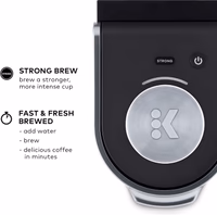 Keurig K-Mini Plus Single Serve K-Cup Pod Maker Matte Black thumbnail 3