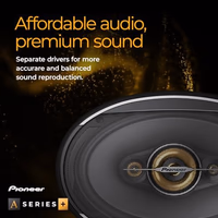 Pioneer A-Series Plus TS-A1301C 5.25” 2-Way Speakers (Pair) – 300W Max, Crisp Highs + Clear Vocals, Enhanced Bass, Ideal Factory Upgrade thumbnail 3