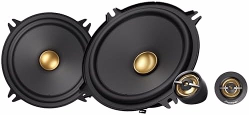 Pioneer A-Series Plus TS-A1301C 5.25” 2-Way Speakers (Pair) – 300W Max, Crisp Highs + Clear Vocals, Enhanced Bass, Ideal Factory Upgrade