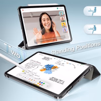 JETech Case ONLY for iPad Air 11-Inch M4/M3/M2 (2026/2025/2024), iPad Air 5/4 (2022/2020 5th/4th Generation 10.9-Inch), Slim Stand Hard Back Shell Cover with Auto Wake/Sleep (Black) thumbnail 5