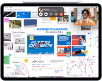 Apple Pencil Pro: Latest Model - Device Compatibility Check Required - Pixel-Perfect Precision, Tilt and Pressure Sensitivity, Ideal for Note-Taking, Drawing, and Art. Charges and Pairs Magnetically thumbnail 5