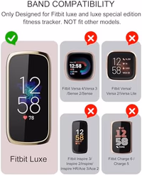 Minyee 3 Packs Compatible with Fitbit Luxe Bands for Women Soft Silicone Floral Engraved Sport Strap Dandelion Wristband Replacement for Fitbit Luxe Watch Bands/Luxe Special Edition Fitness Tracker thumbnail 3