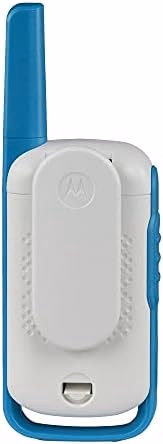 Motorola Solutions, Portable FRS, T114TP, Talkabout, Two-Way Radios, Battery Operated, 22 Channel, 16 Mile, White/Blue, 3 Pack thumbnail 3