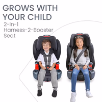 Britax Grow with You ClickTight Harness-2-Booster Car Seat, Cool N Dry - Cool Flow Moisture Wicking Fabric thumbnail 2