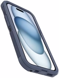 OtterBox iPhone 17e, 16e, 15, 14, & 13 Defender Pro Series XT Clear Case - Offgrid Blue thumbnail 5